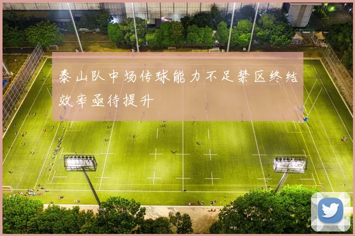 泰山队中场传球能力不足禁区终结效率亟待提升